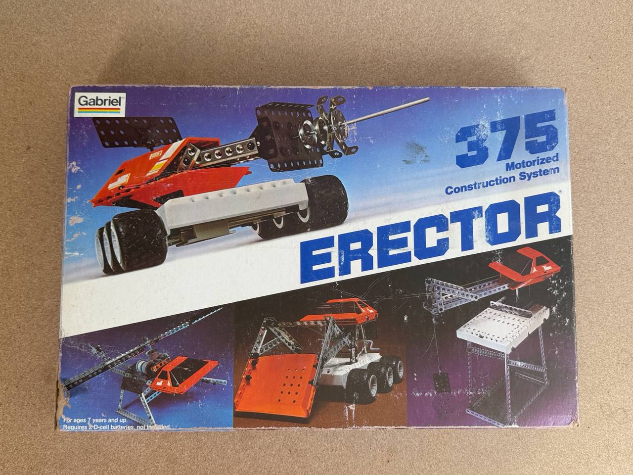 Gabriel Erector 375 Motorized Construction System