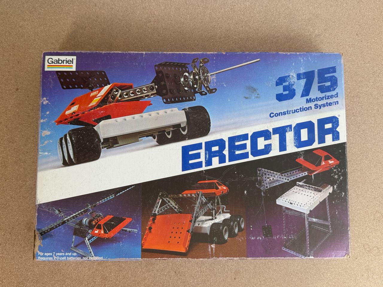 Gabriel Erector 375 Motorized Construction System