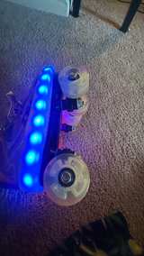 Gold Metallic LED Light Up Roller Skates - Image 8