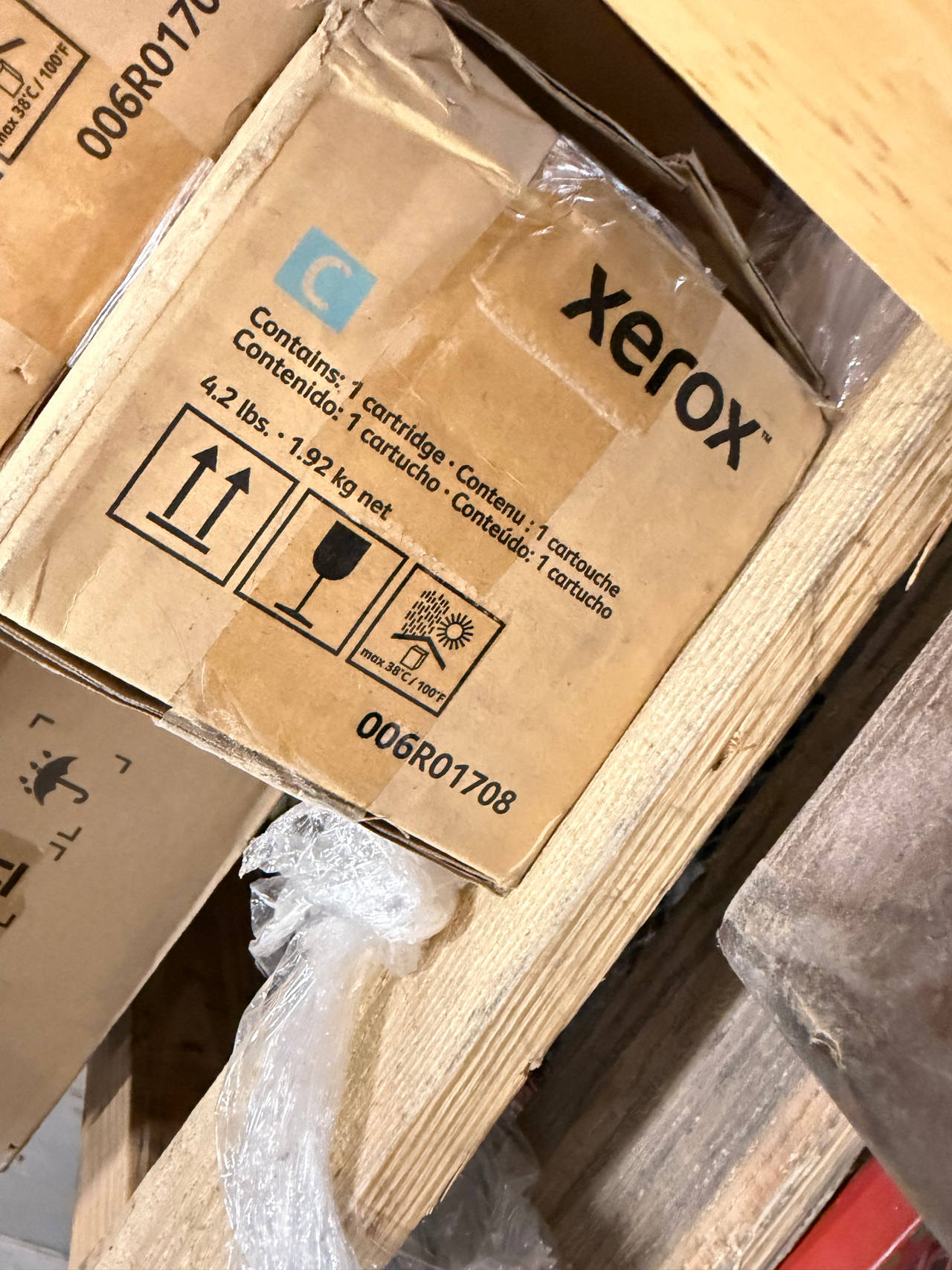 Xerox 006R01708 Cyan Toner Cartridge