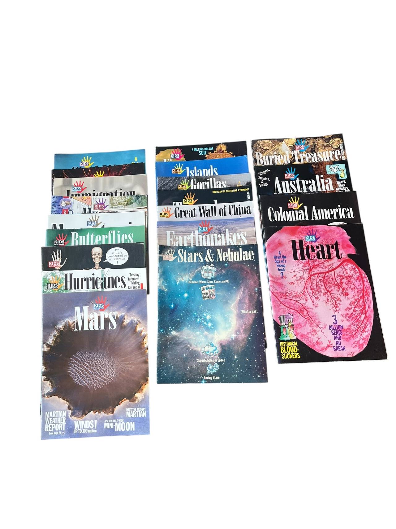 Kids Discover Magazine Collection Lot of 20