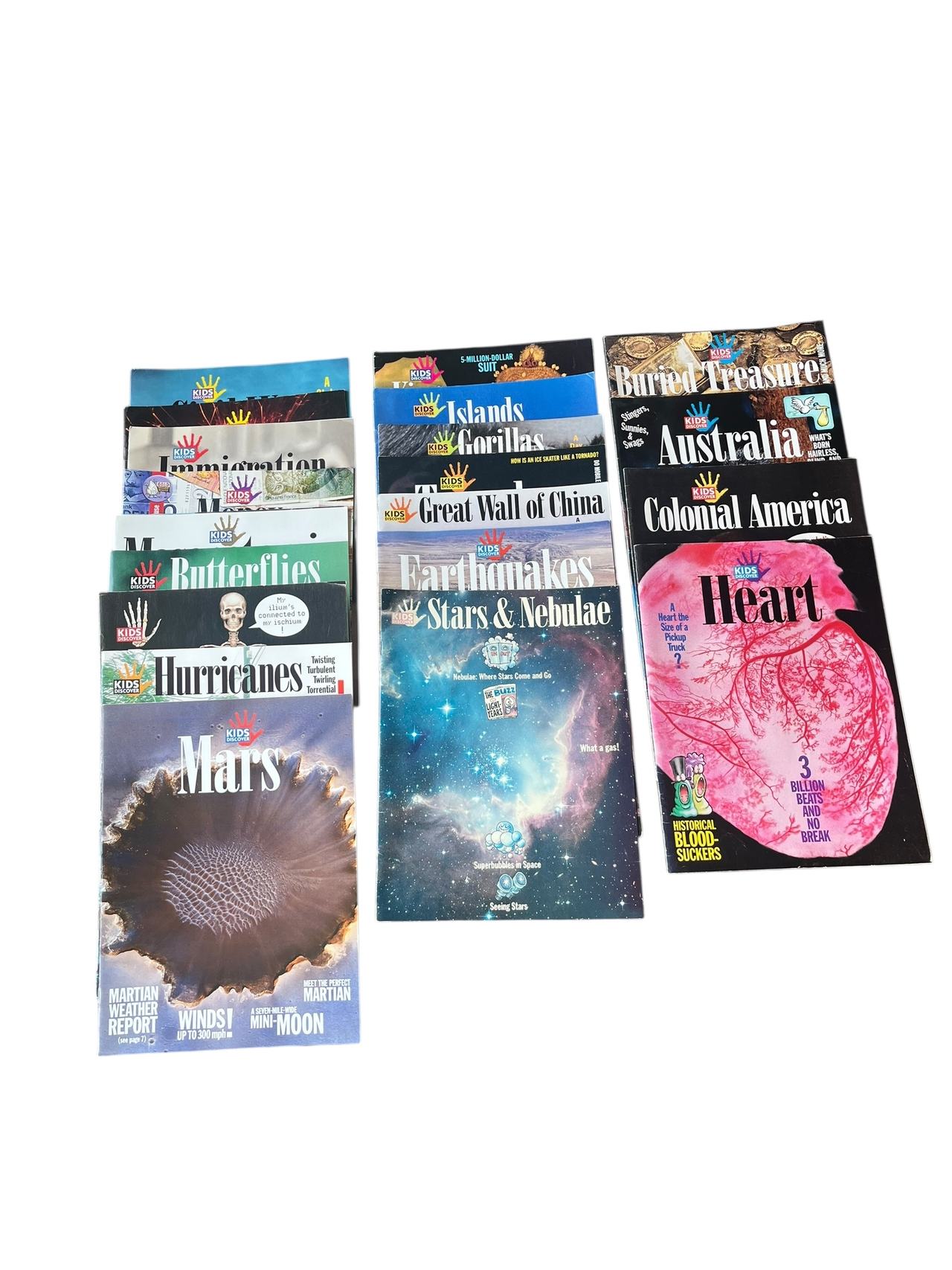 Kids Discover Magazine Collection Lot of 20