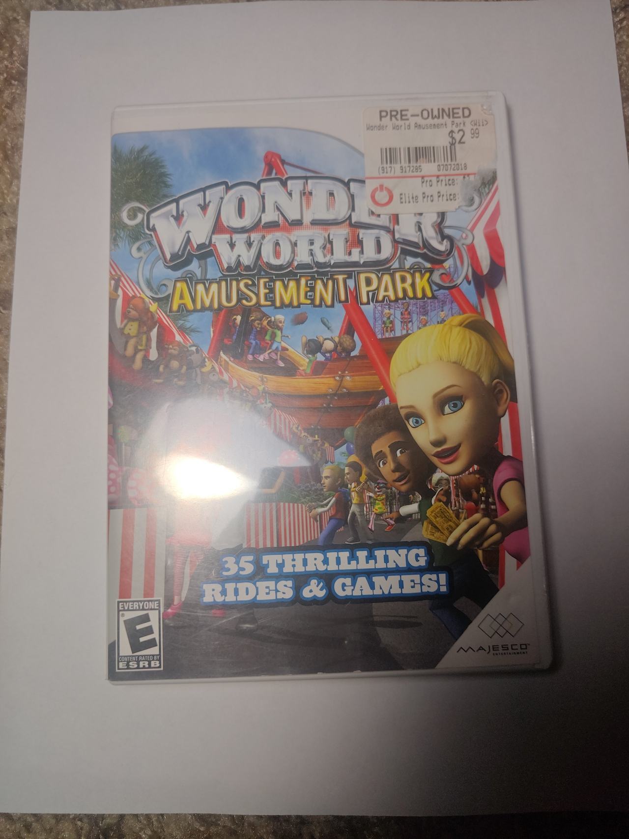 Wonder World Amusement Park - Nintendo Wii
