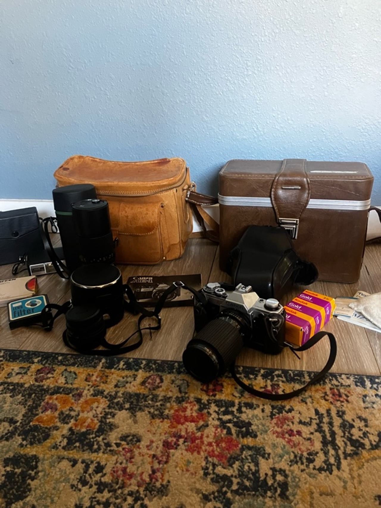 Canon AE-1 35mm Film Camera Black