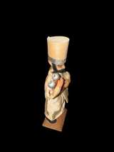 Vintage Israeli Rabbi Folk Art Doll with Torah - Image 6