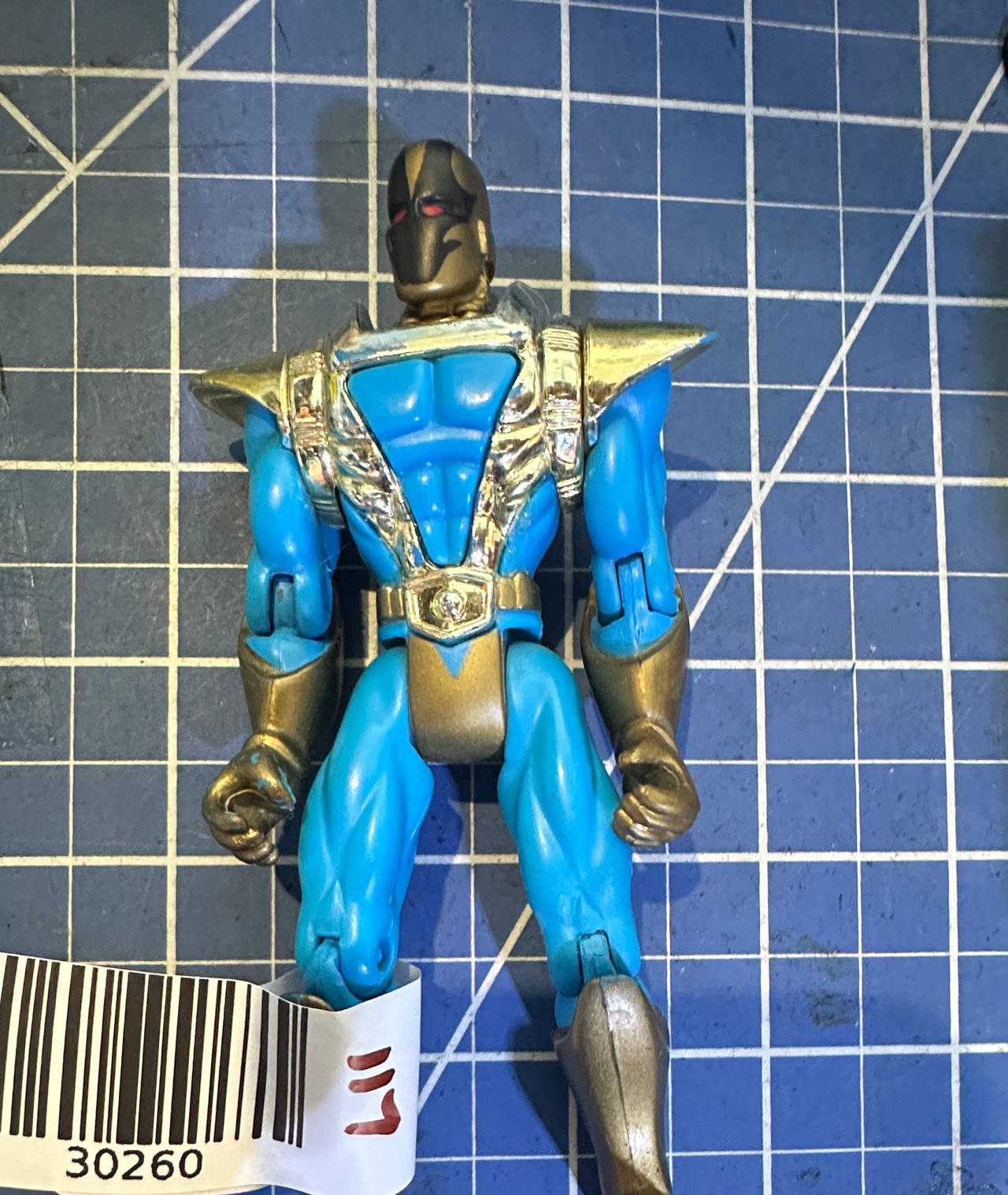 Ultraforce PROTOTYPE. vtg 1990s action figure.  117