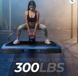 Yes4All Aerobic Step Platform Blue/Black w/ Adjustable Risers NEW - Image 2