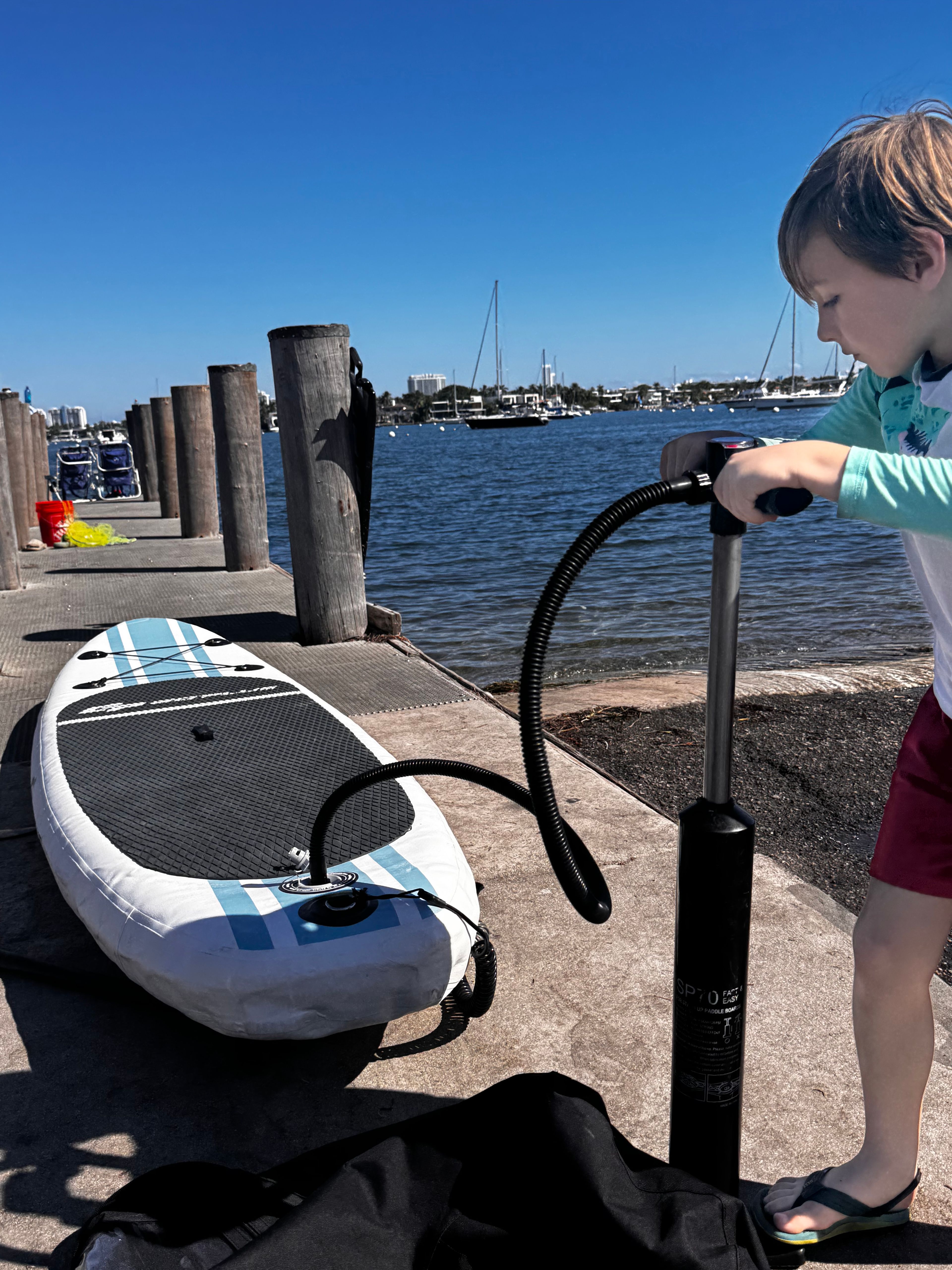 Solstice Maui 8' Inflatable Stand Up Paddle Board - Image 5
