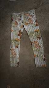 Gucci Floral Stripe Print Pants - Image 2