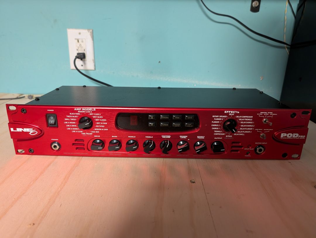 Line 6 POD Pro Rackmount Multi-Effects Processor