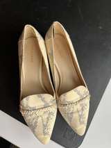 Cole Haan Mabel Skimmer Loafers Chalk Python - Image 5
