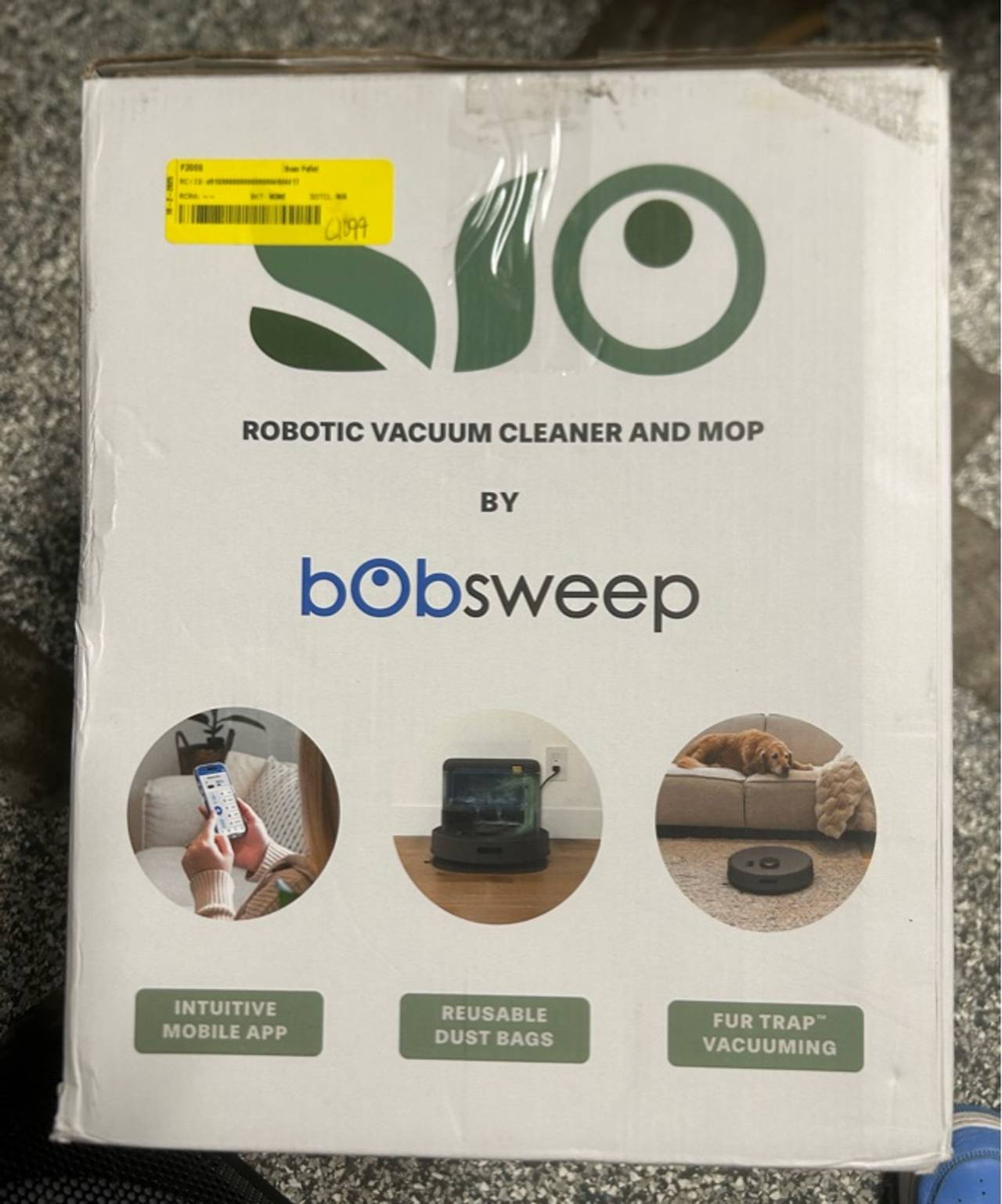 bObsweep Bio Self-Emptying Robot Vacuum & Mop