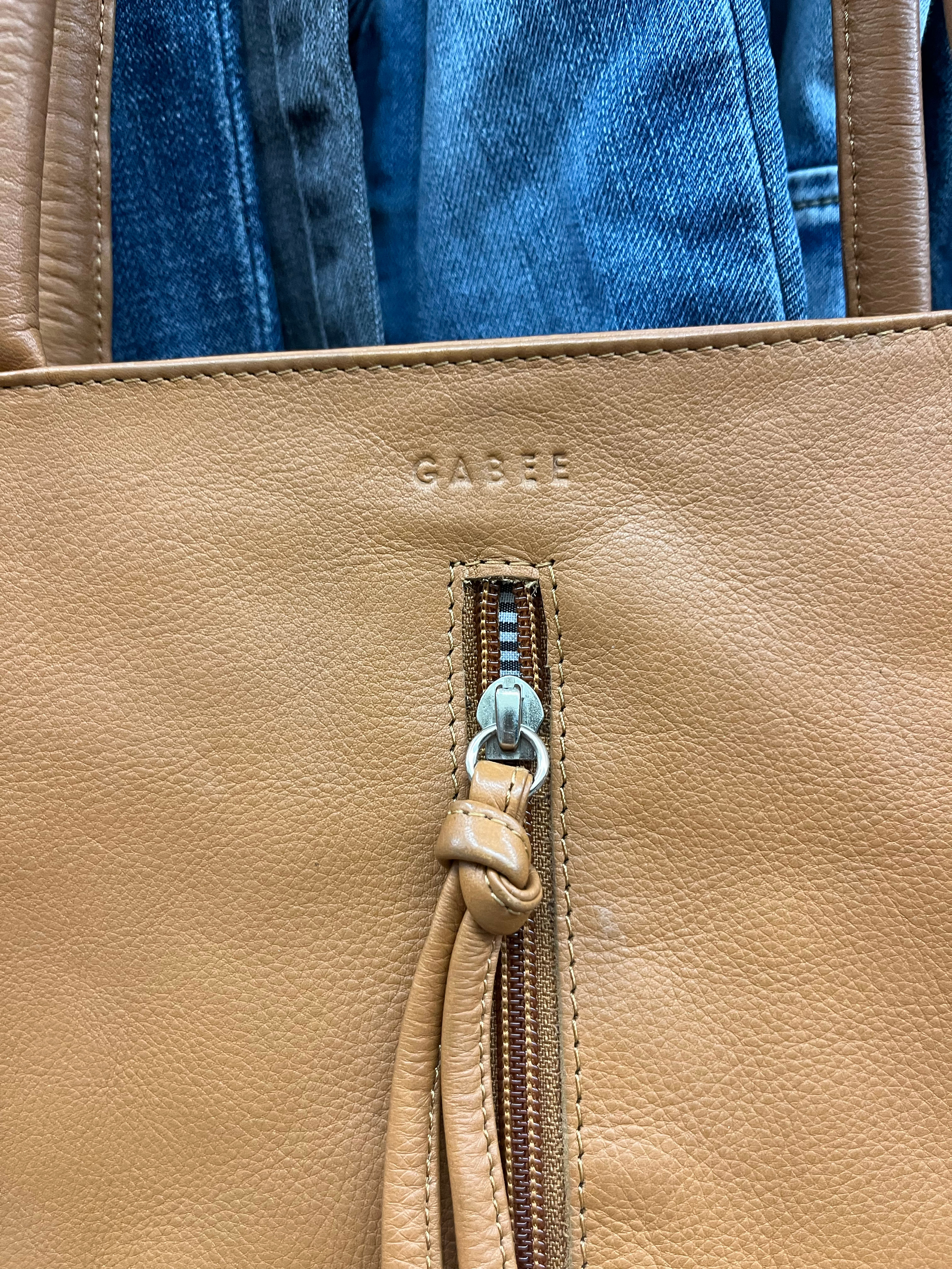 Gabee Leather Tote Bag