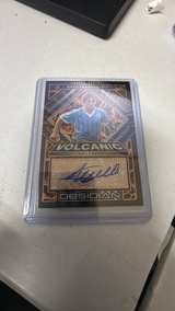 2022-23 Panini Obsidian Soccer Volcanic Signatures Enzo Francescoli /75 #VS-EF - Image 2