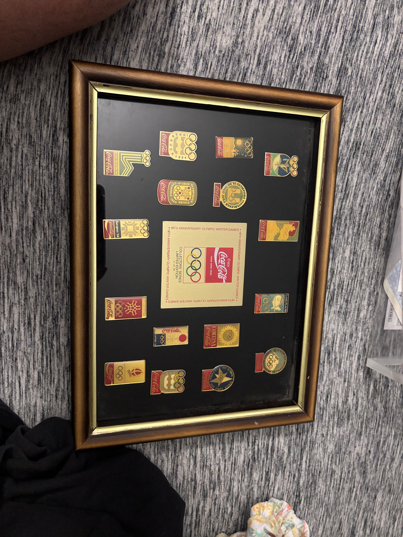Coca-Cola Olympic Winter Games Pin Collection