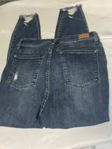 Judy Blue Skinny Jeans with Frayed Hem size 15/32 - Image 3