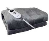 Handy Heater Heated Throw Blanket Grey 50 in X 60 in - Image 1