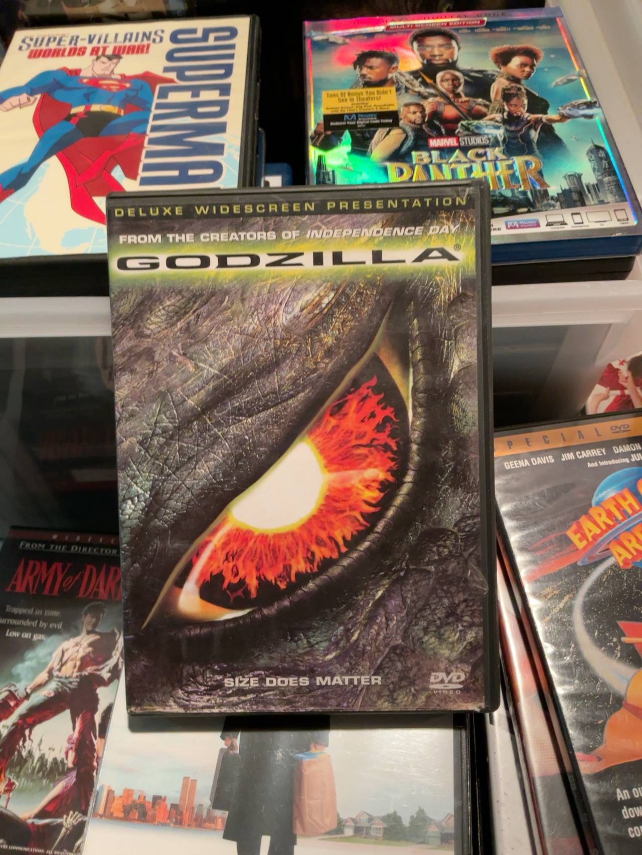 Godzilla (1998) DVD