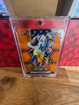 2022 Panini Mosaic Cooper Kupp Orange Fluorescent Prizm #101 /25 - Image 1
