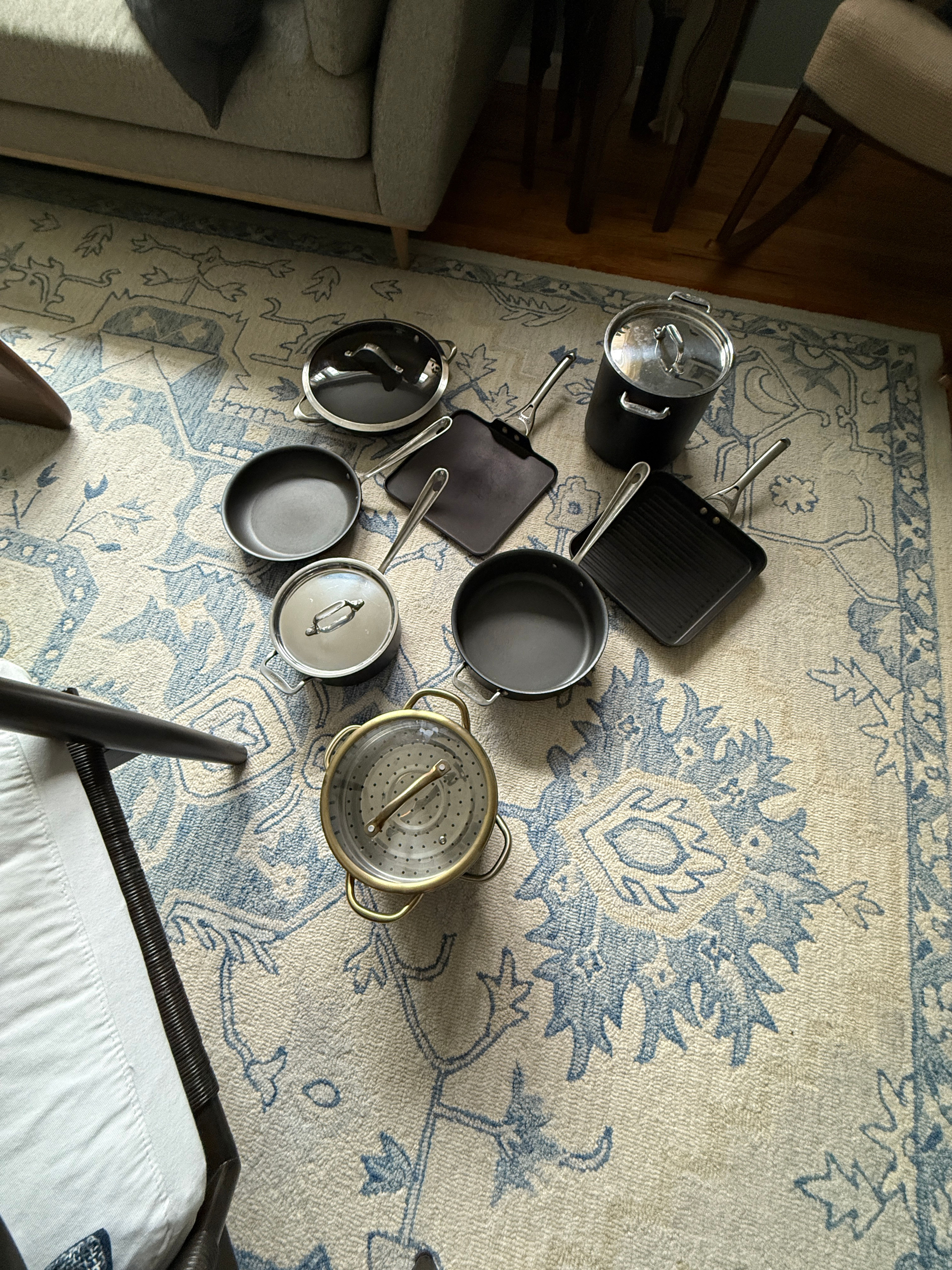 High end cookware: All-Clad, Calphalon, etc. 