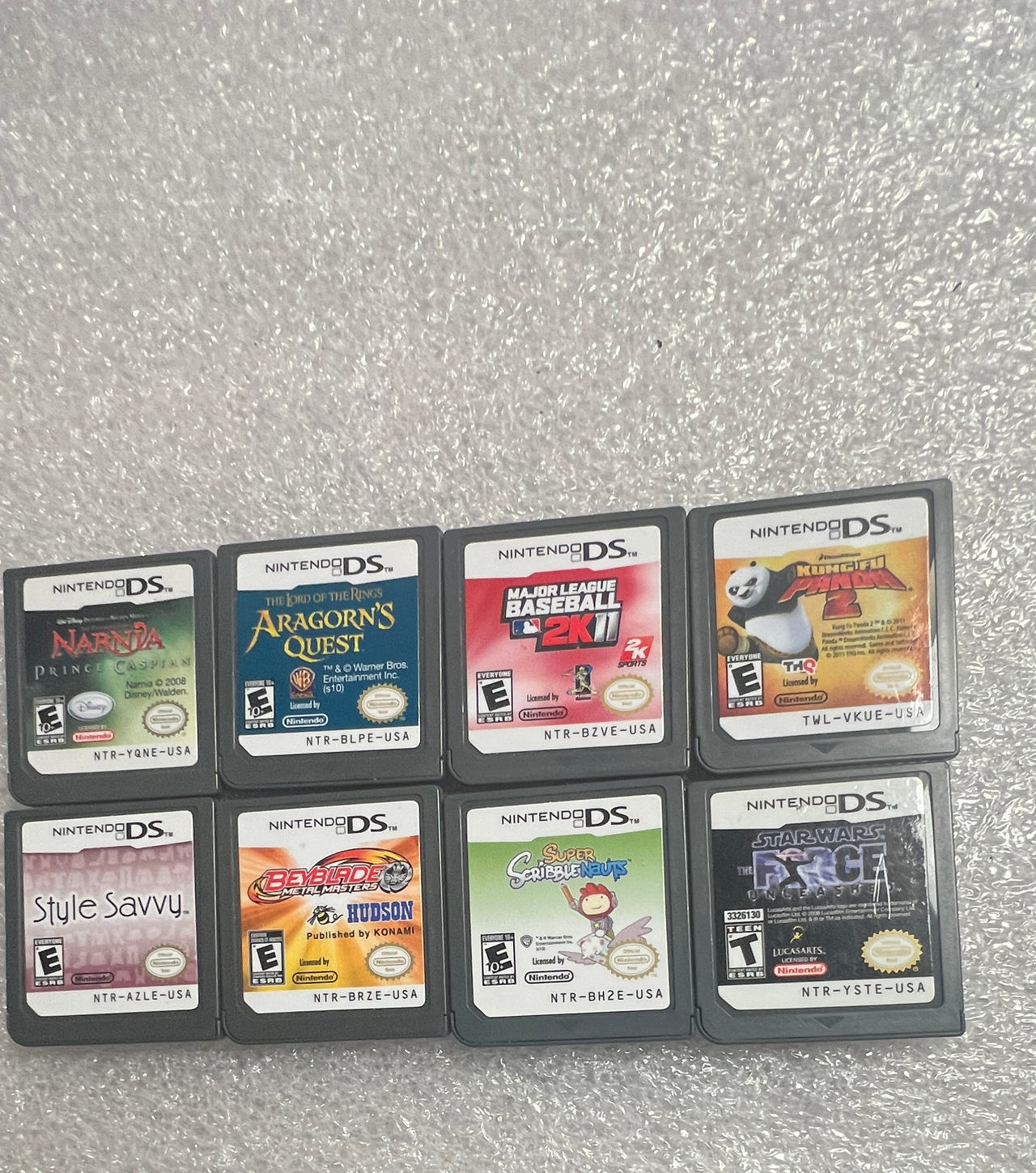 Lot of 8 Nintendo DS Games