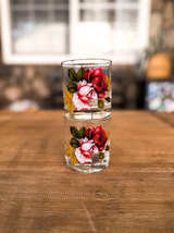 Libbey Vintage Rose Juice Glasses - Image 3
