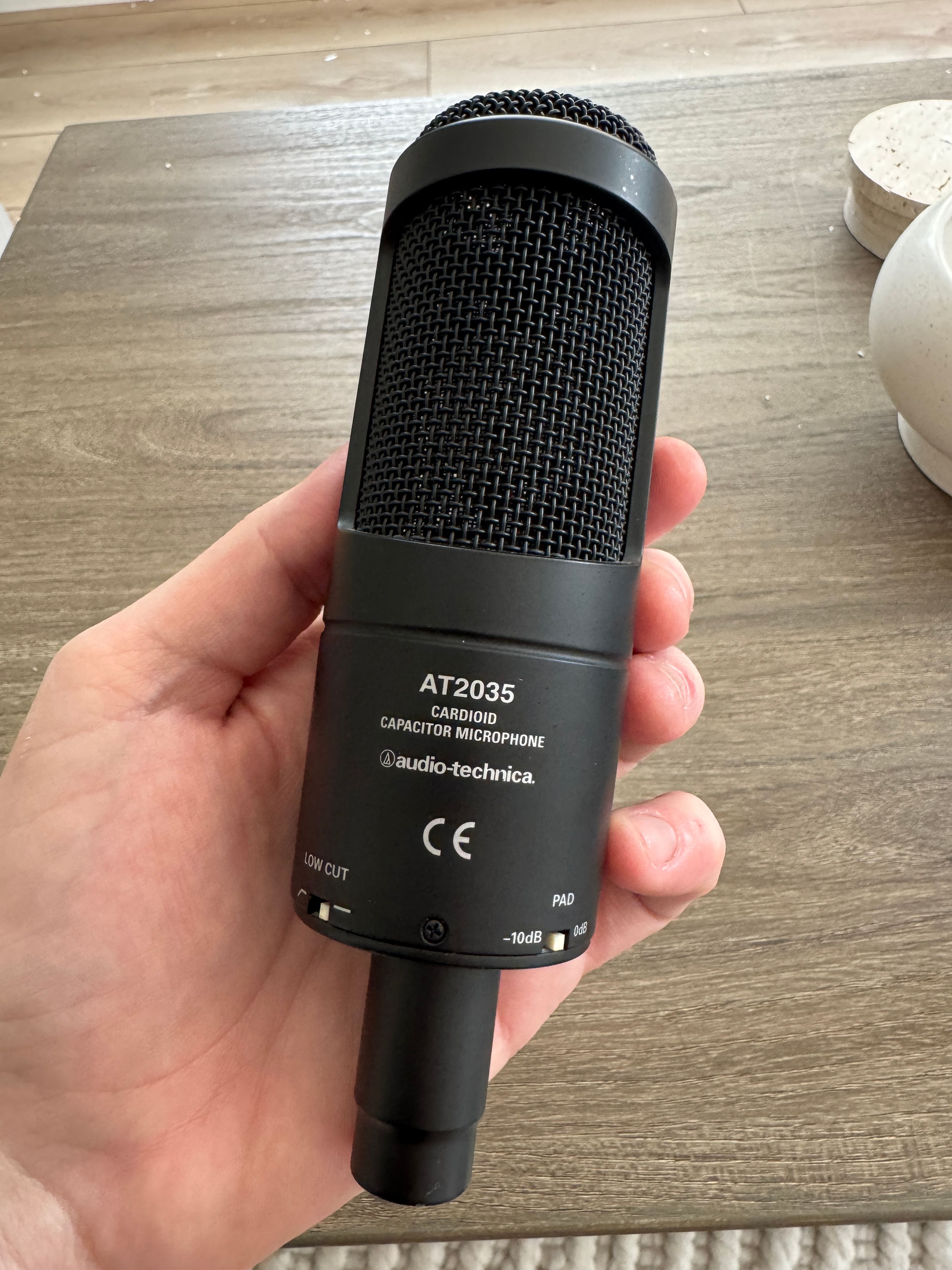 Audio-Technica AT2035 Cardioid Condenser Microphone - Image 3