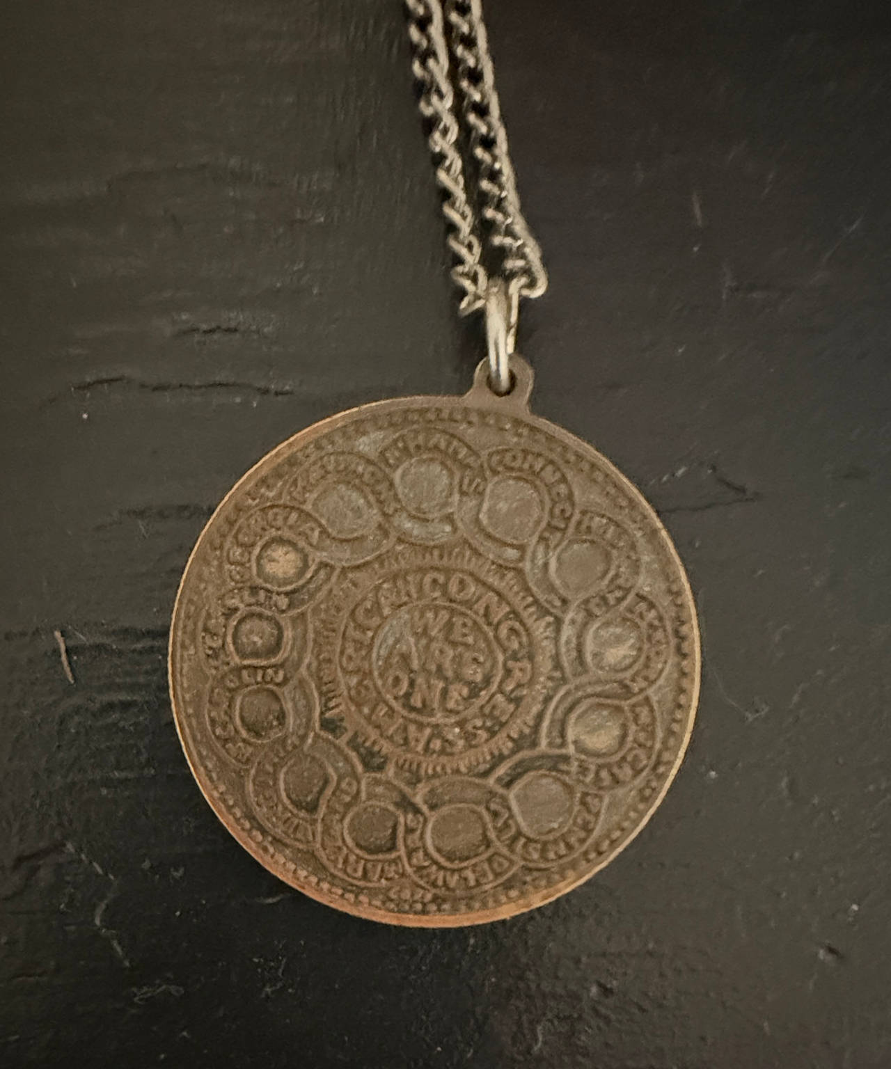 Continental Congress 'We Are One' Necklace Pendant