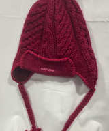 Ski-Doo Knit Earflap Beanie Hat Womens Girls braided - Image 1