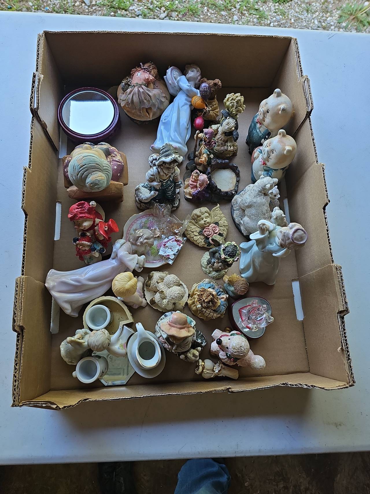 Bulk Lot of Vintage Figurines and Knick-Knacks