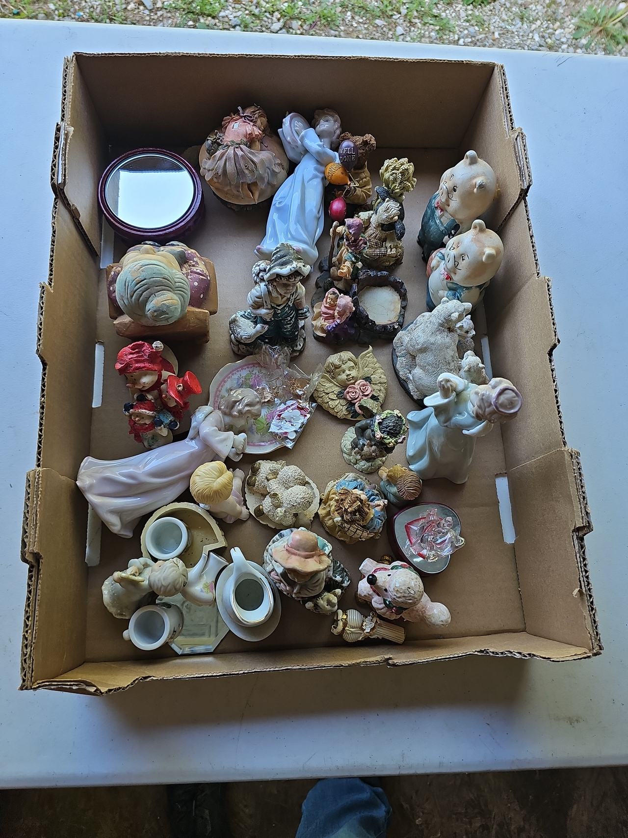Bulk Lot of Vintage Figurines and Knick-Knacks