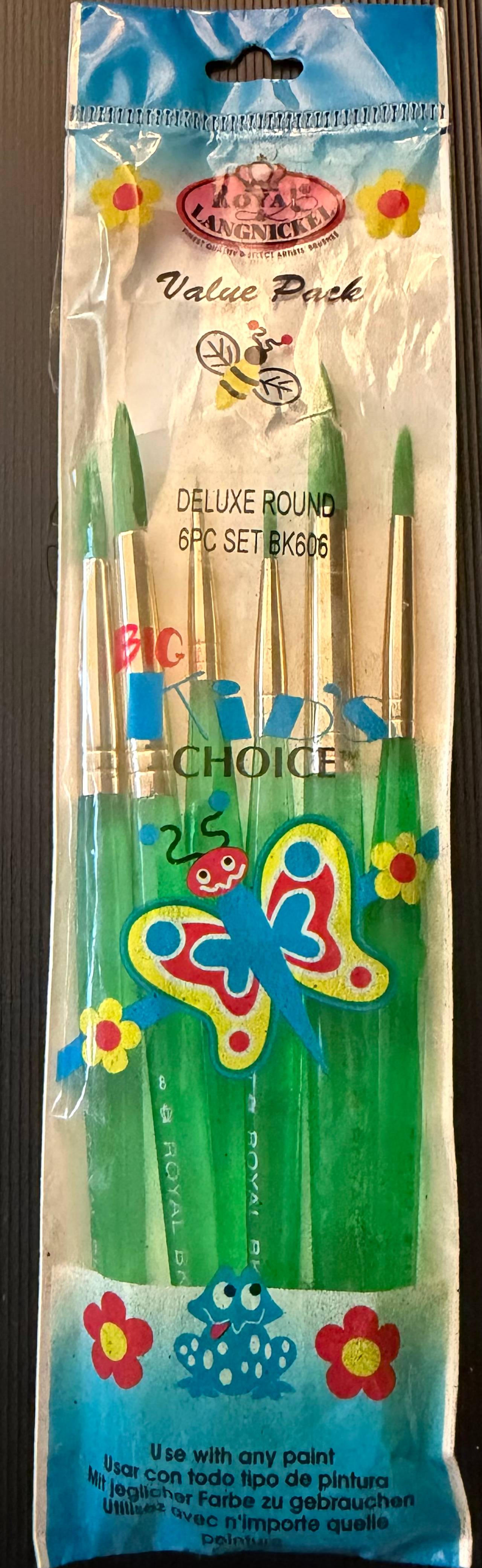 Royal & Langnickel Big Kid's Choice Deluxe Round 6pc Set BK606