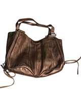Aimee Kestenberg Metallic Leather Hobo Bag - Image 7