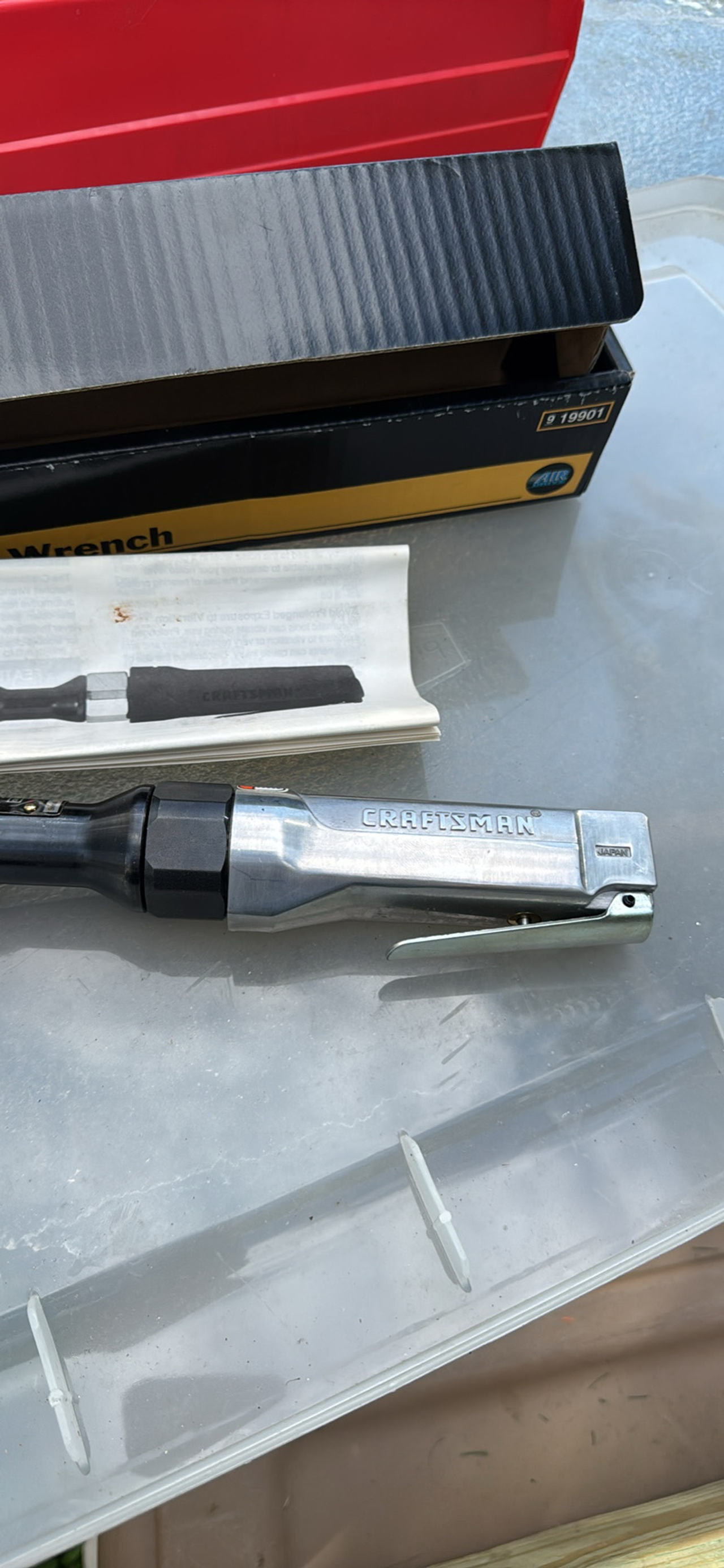 Craftsman Air Ratchet Wrench