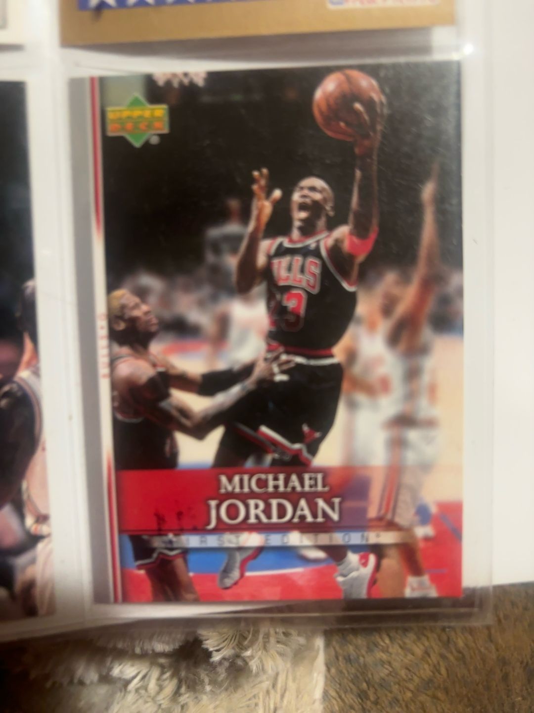 Upper Deck Michael Jordan 2007-08 First Edition #191 Card