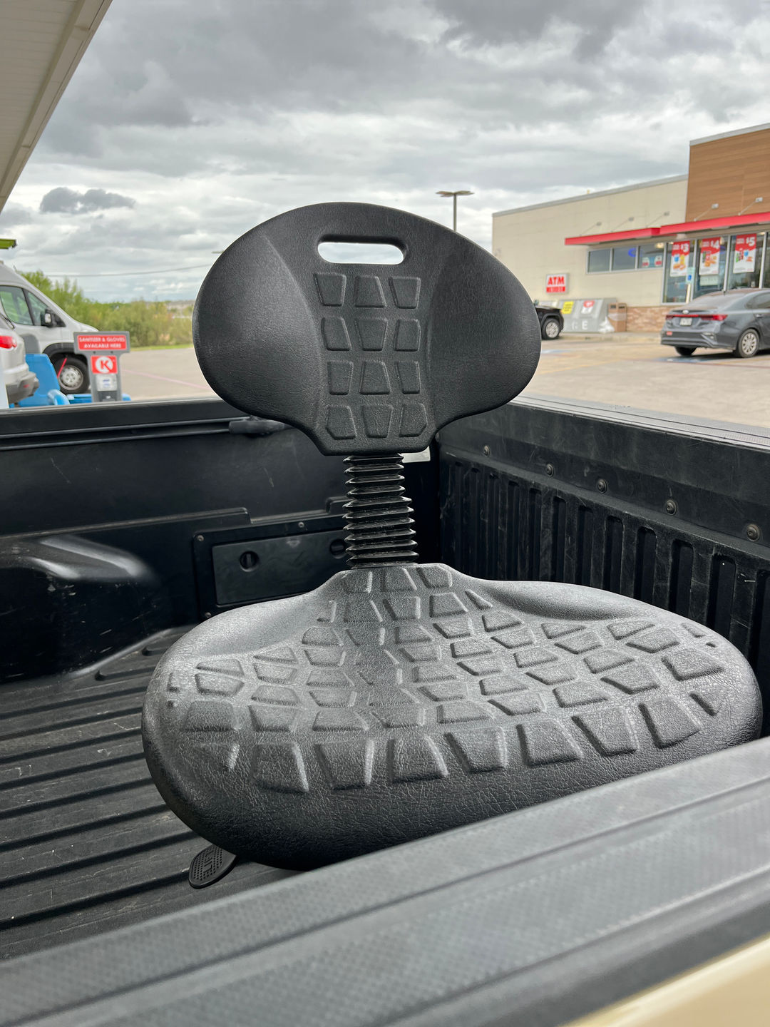 Tractor Seat with Backrest