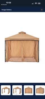 New 10x10 Skyline Gazebo, Nutmeg - Image 3