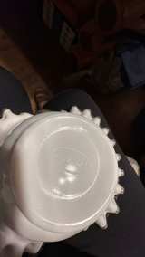 Fenton Silver Crest Milk Glass Basket - Image 4