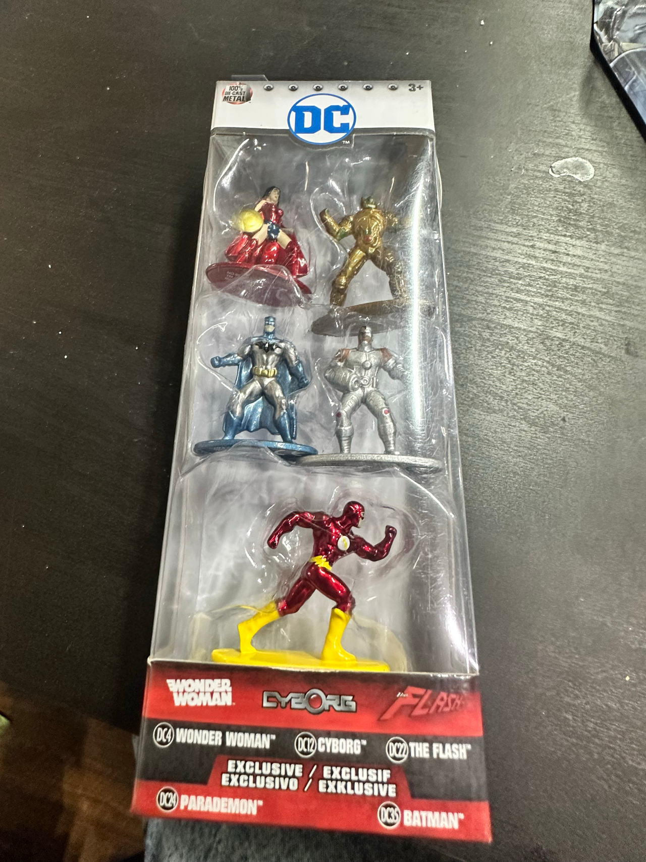 Jada Toys DC Nano Metalfigs 5-Pack Justice League Die-Cast Figures