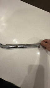 Harley Davidson  Motorcycle Handlebar Chrome used good condition  - Image 6