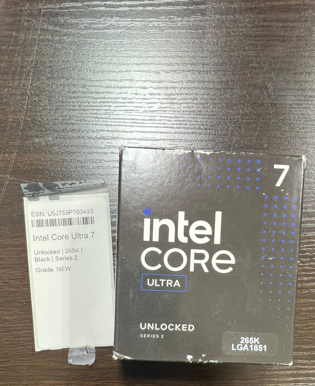 Intel Core Ultra 7 265K Processor Unlocked Series 2