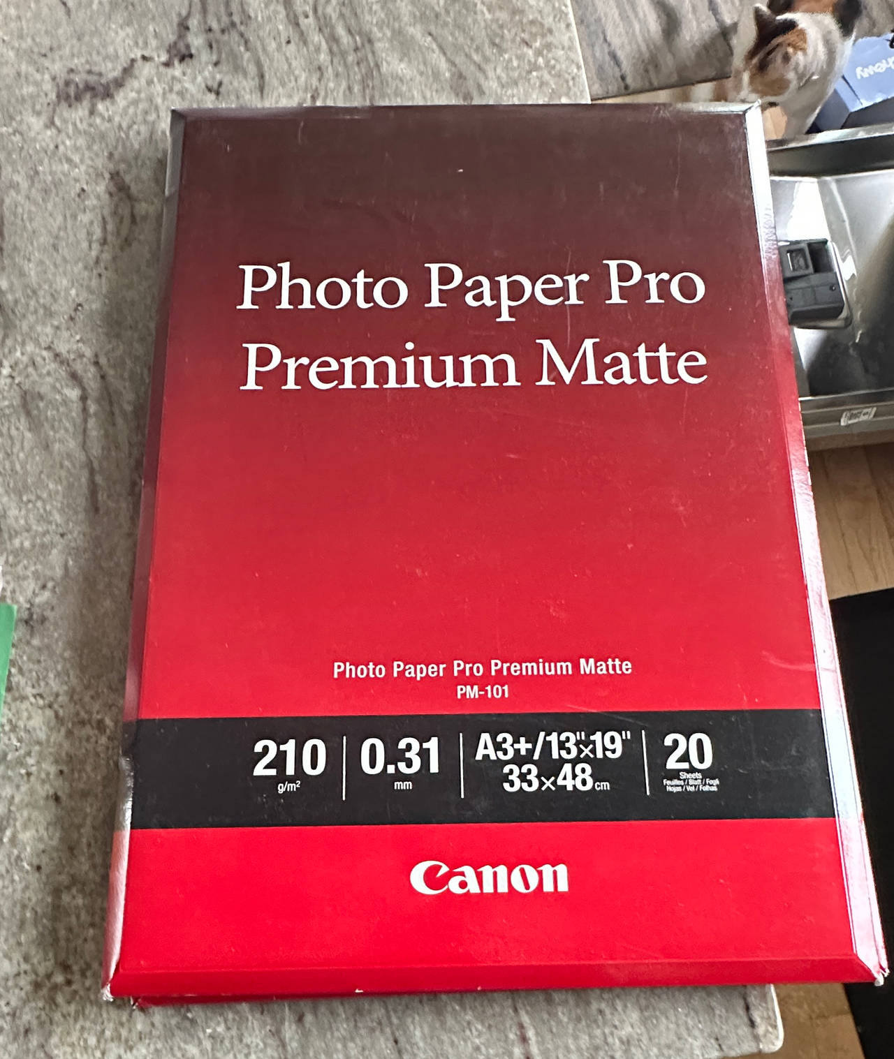Canon Photo Paper Pro Premium Matte PM-101 A3+ 13x19" 20 Sheets