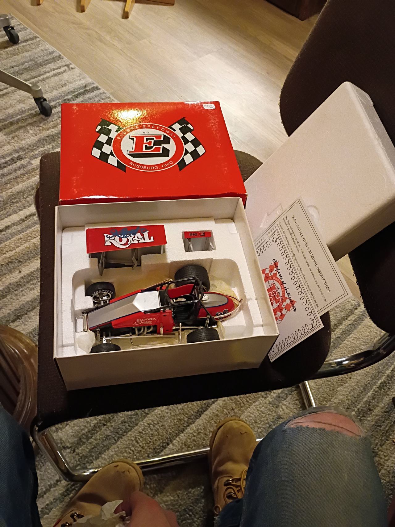 GMP 1/18 Eldora Speedway Sprint Car Big E Rossburg Ohio