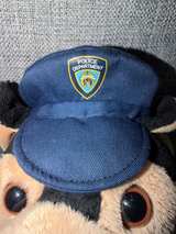 NYPD BAD BOYS Singing Dancing Dog Teddy Bear Blue Police Uniform - Image 4