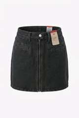 Levi's Women's Decon Iconic Denim Skirt sz 27 - Image 3