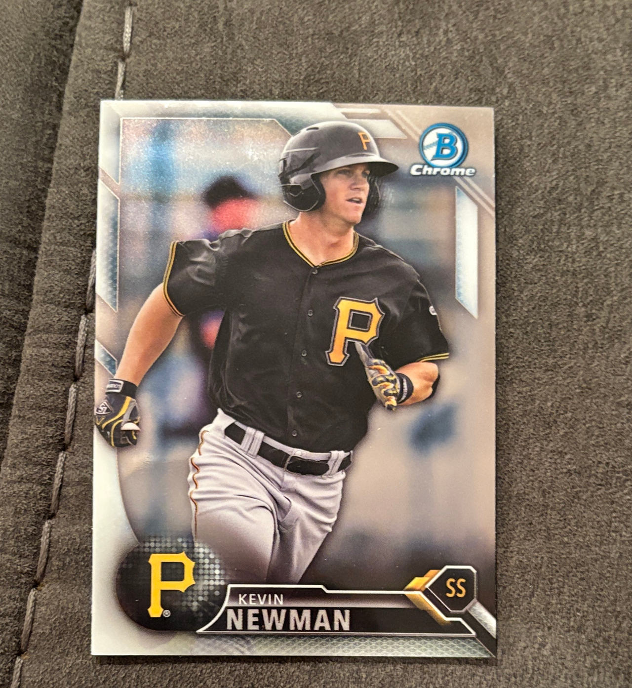 2016 Bowman Chrome Kevin Newman #BCP100 Baseball Card
