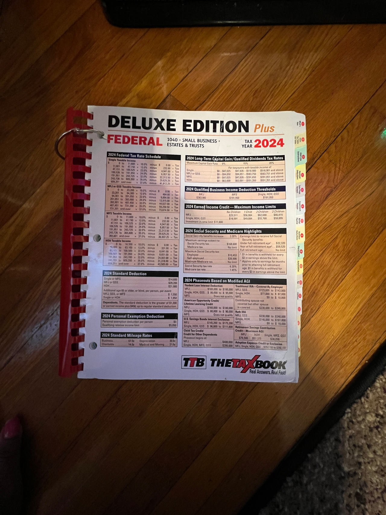 TheTaxBook Deluxe Edition Plus 2024