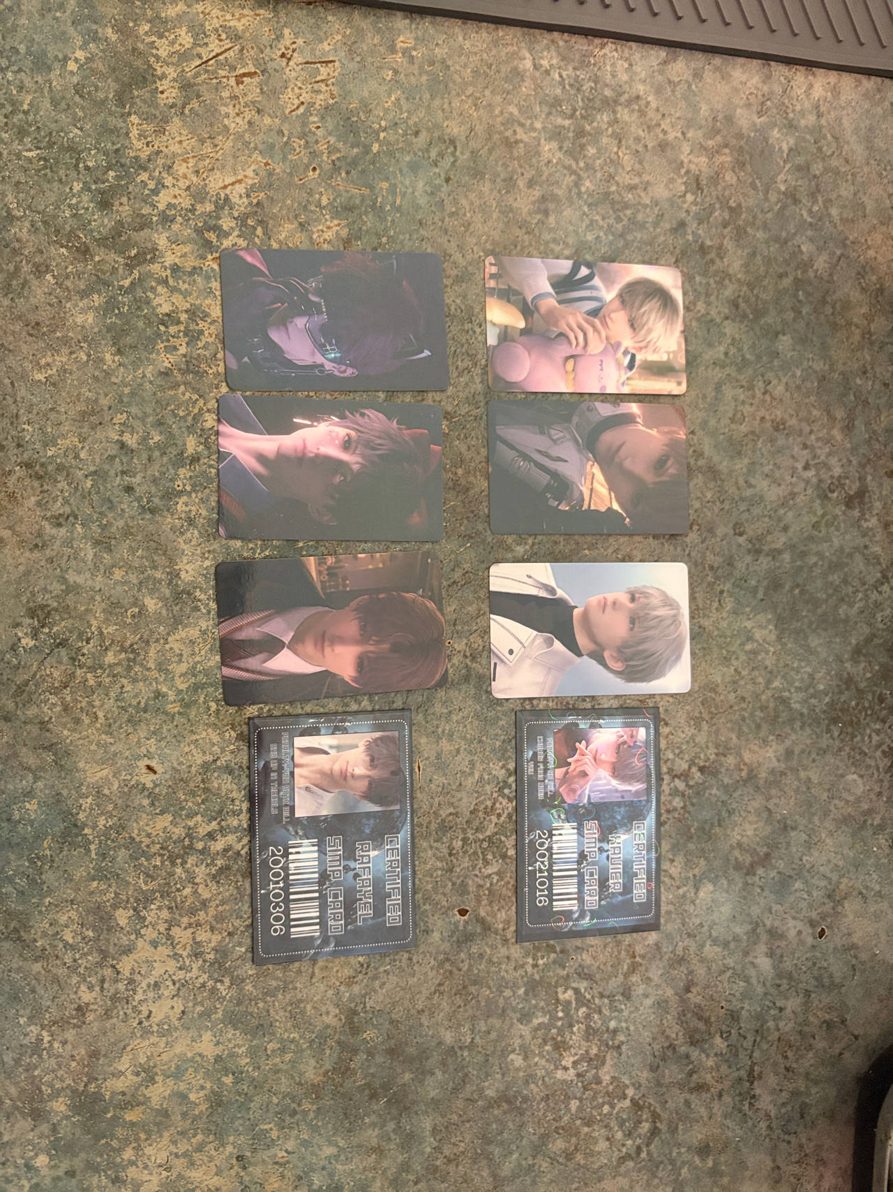 Love in Deep Space Collector Cards