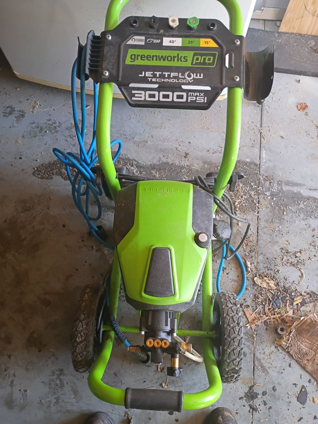 Greenworks Pro 3000 PSI Electric Pressure Washer