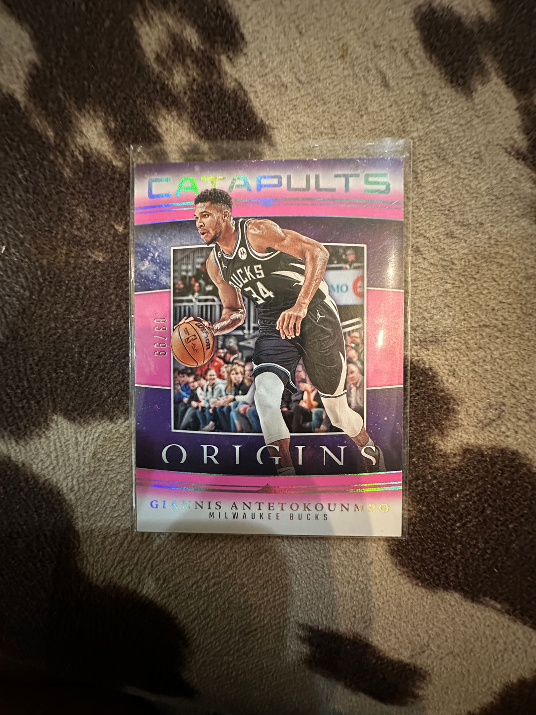 Panini Origins Catapults Giannis Antetokounmpo Basketball Card